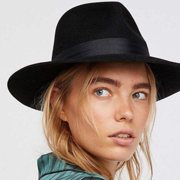 Lack of Color Accessories - LACK OF COLOR NICO FEDORA HAT SMALL BLACK